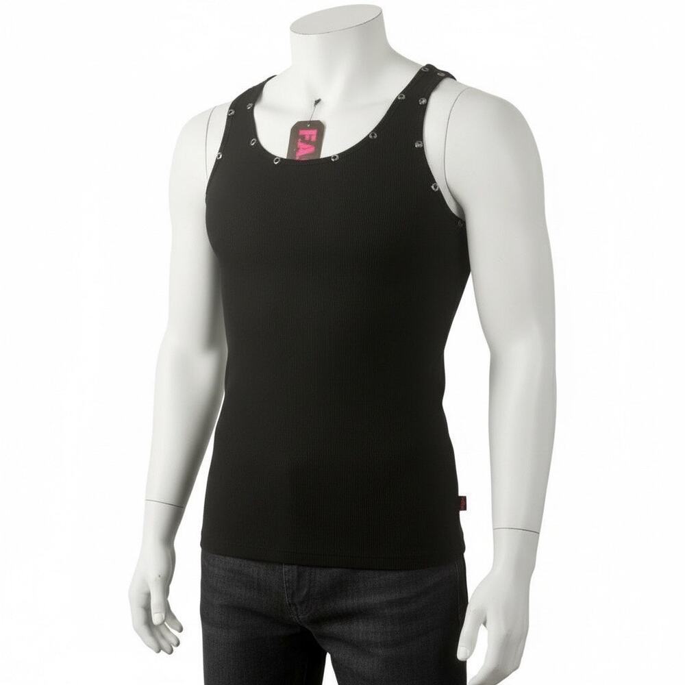 Andrew Christian X-Rated Tank Black Large - Picture 2 of 12
